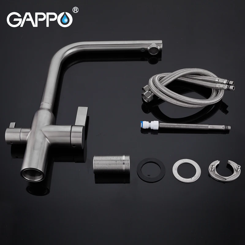  GAPPO 304 stainless steel Kitchen Faucets cold hot water sink taps water mixer Faucets sink mixer f - 32907572863