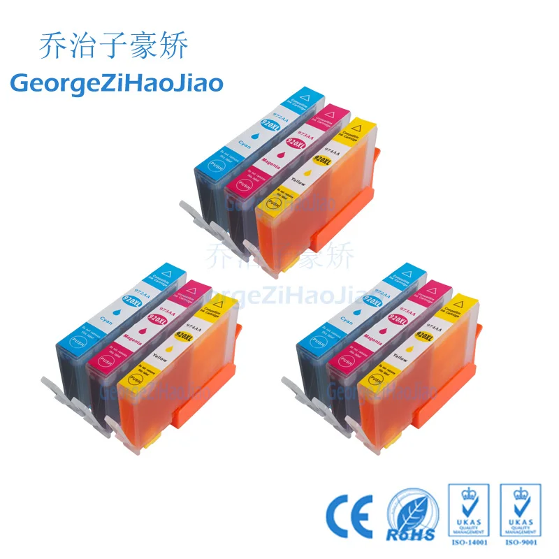 

920XL 3 X CMY Compatible hp920 hp920xl hp 920 Ink Cartridge for hp officejet 6000 6500 7000 7500A Printer