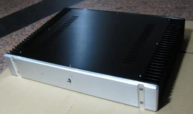 Усилитель шасси qf7-430 алюминиевый корпус 430*70*315 мм amp Чехол DIY box