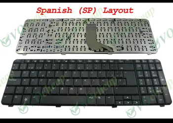 

New Laptop keyboard for HP Compaq Presario CQ61 G61 Black Spanish SP keyboard - V108346ES1
