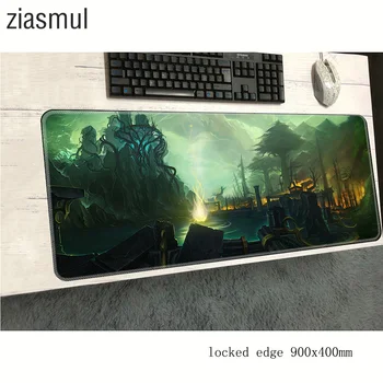 

Azeroth map mouse pad cheapest 900x400x3mm mousepads best gaming mousepad gamer High quality large mouse pads keyboard pc pad