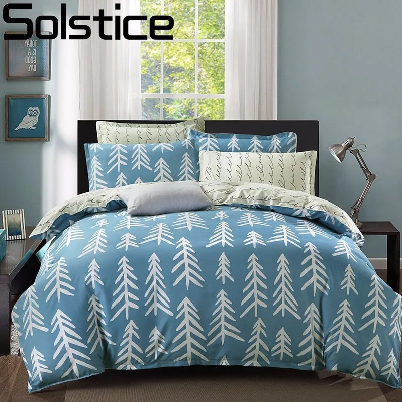 

Solstice Collection Patterned Feather Fish Bone Style 4pcs Bedding Sets Quilt Duvet Comforter Cover Sheet Pillowcases Queen 30