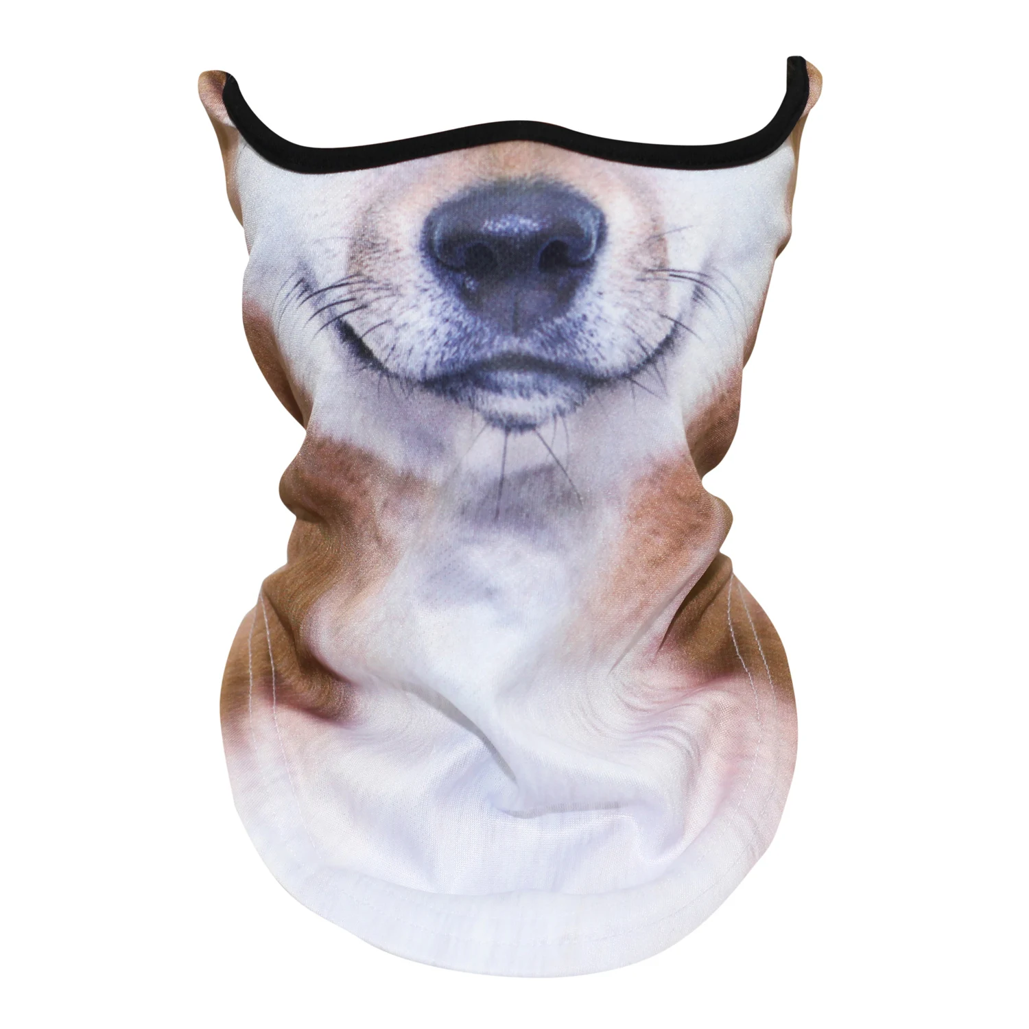3D Животный шарф для шеи с подогревом, маска на половину лица, велосипедная зимняя Балаклава на Хэллоуин, сноуборд, кошка, собака, панда, лиса, для мужчин и женщин - Цвет: 03