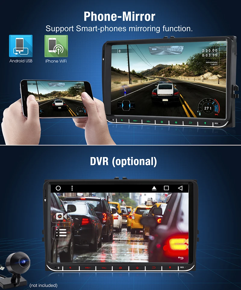 Cheap Pumpkin Car Multimedia Player 2 din 9" Car Radio GPS Android 8.1 Fastboot Car Stereo No DVD Player For VW/Skoda/Golf/Volkswagen 3 Cheap Pumpkin Car Multimedia Player 2 din 9" Car Radio GPS Android 8.1 Fastboot Car Stereo No DVD Player For VW/Skoda/Golf/Volkswagen 3