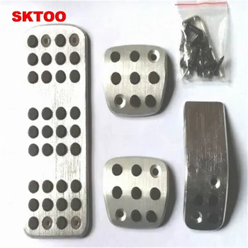 

SKTOO For Peugeot 206 CC 206CC MT Mechanical Brake Clutch Foot Rest Footrest Accelerator Pedal Stickers Pedale Plates