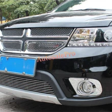 Передняя решетка оправа с решеткой сотовая сетка крышка 4 шт для Dodge Journey 2013