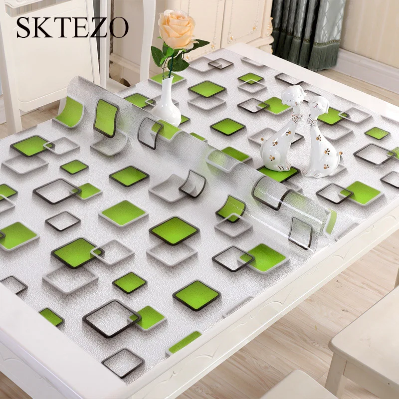European Style Pvc Tablecloth Coffee Mats Waterproof Oilproof