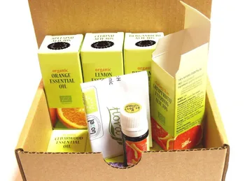 

Free Shipping TOP 8 Organic Essential Oil Set SAFLORA 8x5ml