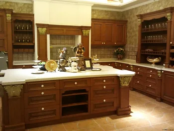 

2019 wood kitchen furniture classical kitchen cabinet