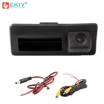 

EKIY HD CCD Trunk Car Handle Rear Camera For Audi A4 A5 S5 Q3 Q5 For Passat Golf Tiguan Reverse Camera Parking Auto Accessories
