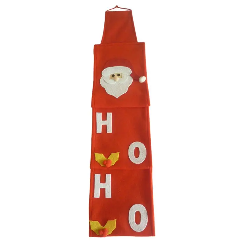 Red Christmas Santa Claus Toilet Roll Paper Hanger Tissue Box Cover Bathroom Accessories