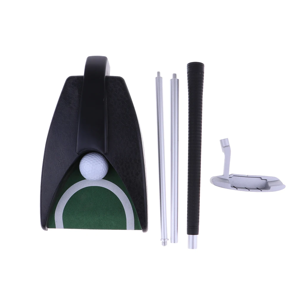 

Perfeclan Mini Portable Golf Putter Gift Set Office Indoor Home Travel Golf