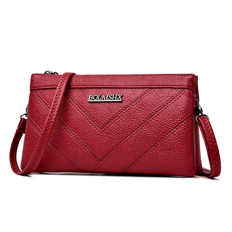 

Women Leather Handbag Women Shoulder Bags Small Flap Bags Crossbody Messenger Bags for Lady Female Handbags Clutches Sac A Main