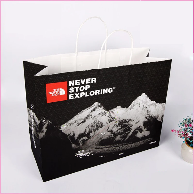 Factory-wholesale-cmyk-printing-black-kraft-paper