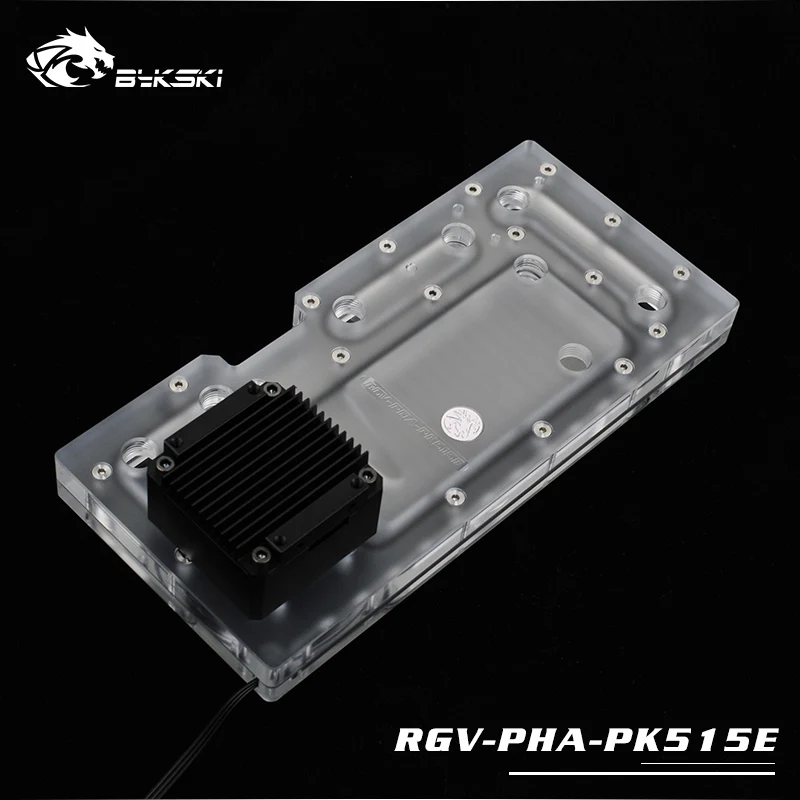 Bykski RGV-PHA-PK515E, водные платы для PHANTEKS 515E чехол, Bykski RBW, для Intel cpu водного блока и одного GPU здания