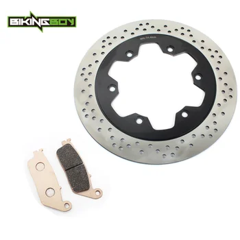 

BIKINGBOY Front Brake Disc Disc Rotor Pads America 865 EFI 08-15 Bonneville 865 T100 EFI Scramble 865 Carb EFI America 790 02-06