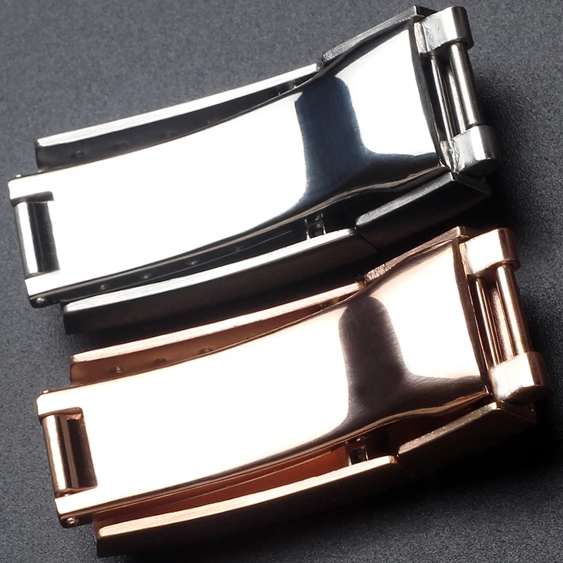 Watchbands Clasp Folding Buckle For Role rubber leather Strap Buckle Clasp Submariner Cosmograph Daytona GMT-Master Accessories