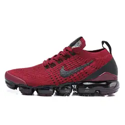 NIKE AIR VAPORMAX 2019 FLYKNIT NIKE Air VaporMax Moc 2 мужчины кроссовки обувь дышащая Спортивная на открытом воздухе кроссовки размер 40-45