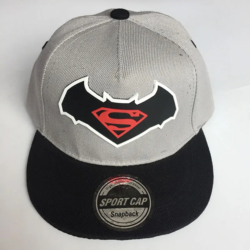 Модная детская бейсбольная кепка s для детей, кепка с рисунком для мальчиков и девочек, американский Супермен, Бэтмен, хип-хоп шапки, регулируемая Спортивная Кепка