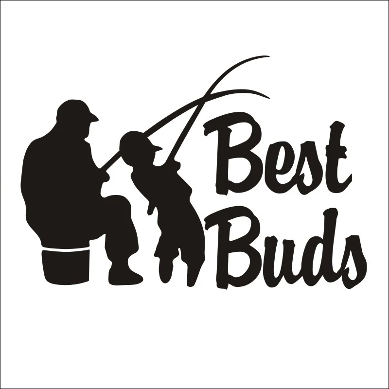 DCTAL car Fishing Sticker styling programa Catfish Hunter Pesca divertido Cuerpo Adhesivos Accesorios fishing decal F2-15 | Дом и сад