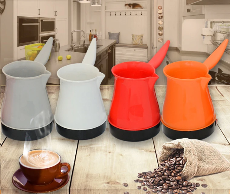 Популярная оригинальная мини-кофемашина, Турецкая кофеварка, портативный Электрический кофейник, пищевой чайник для кофе, Sonifer для выключения