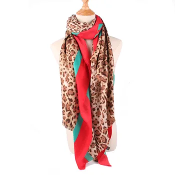 

YOUHAN Luxury Brand Winter Scarf Women Warm Leopard Grain Female Viscose Scarves Long Shawl Wrap Blanket Girls Head Scarves