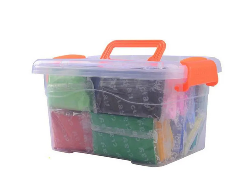 MOTOHOOD 24 colors Slime Toys For Kids Plasticine And Tool Kit Scalability Light Modeling Clay Child Gift Learning & Education (2)