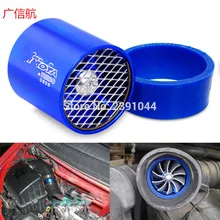 Dual Turbo Air Intake Gas Fuel Saver Fan Turbo Supercharger Universal Turbine Turbo Air Intake