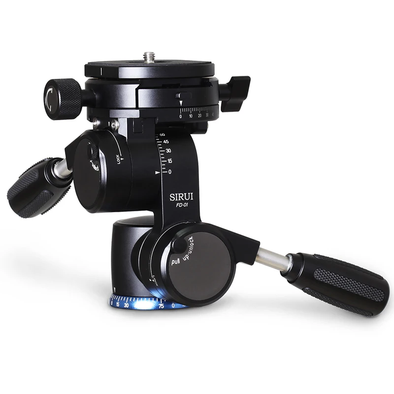 

FD-01 four-dimensional tripod head panoramic platform 4-axis tripod professional head SIRUI