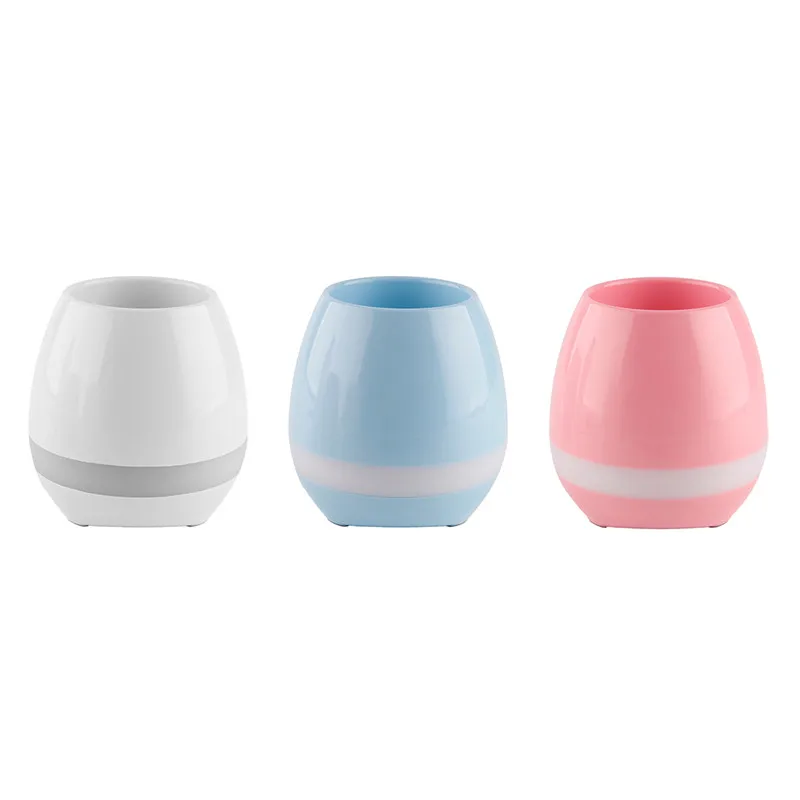 bluetooth speaker Touch Play Piano smart speakers Waterproof Wireless smart speakers  Flower Pot  (18)