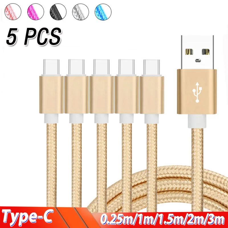 

5 PCS Wholesale Usb Type C Cable 3m 3 Meter Usb-c Type-c Cable for Huawei Xiaomi Mi A3 Samsung Galaxy Note 10 Plus Usbc Kabel