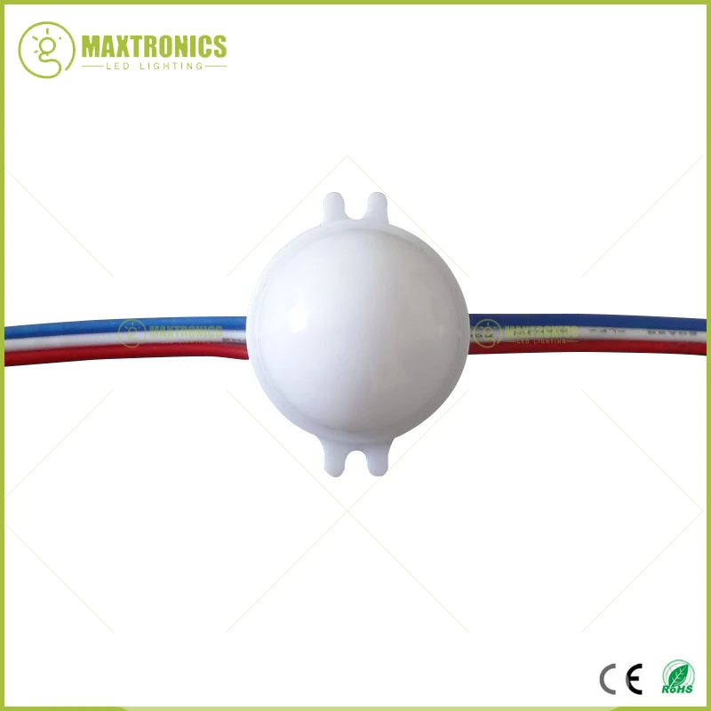 20 шт./лот DC12V WS2811 30 мм рассеянный светодиодный модуль пикселей Полноцветный 3