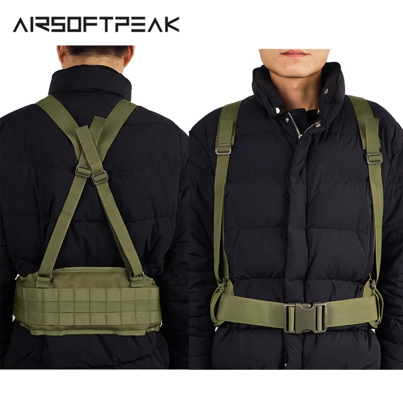 Cinturón deportivo de Molle Bolsos de cinturón casual para hombres portátiles