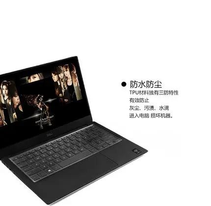 Для Dell xps 13 9350 9343 Новинка 13,3 15 дюймов ноутбук клавиатура Обложка протектор