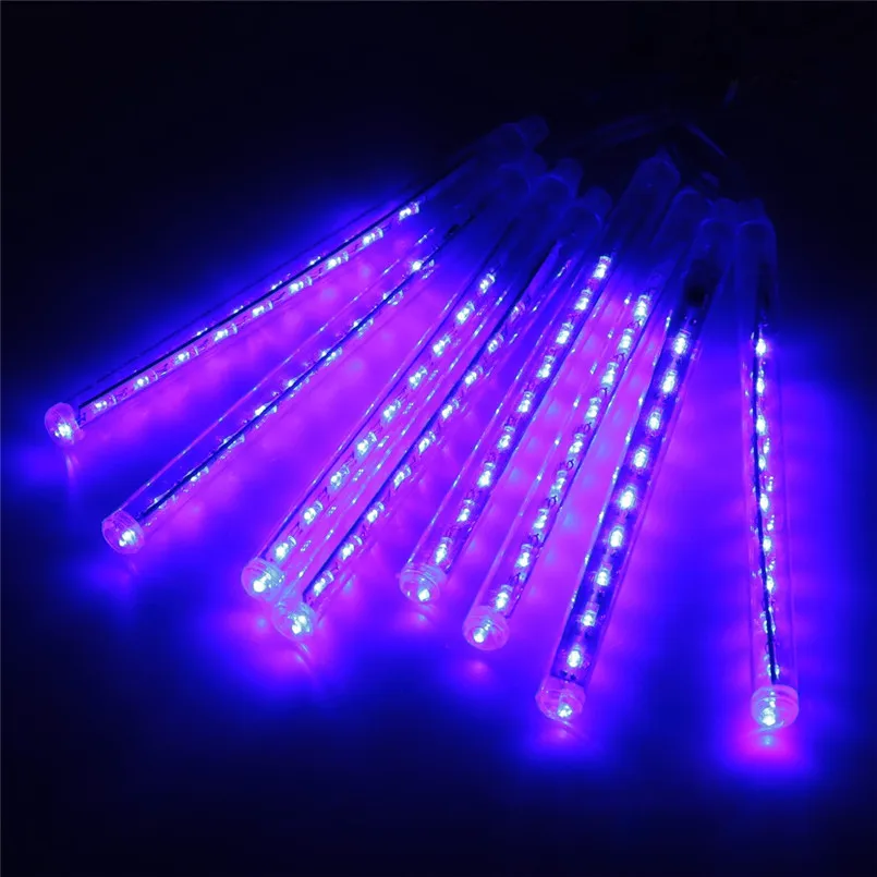 20CM Meteor Shower Rain 8 Tubes LED Christmas Light Wedding Party Garden Xmas String Light Outdoor Holiday Lighting AC100-240V 20CM Meteor Shower Rain 8 Tubes LED Christmas Light Wedding Party Garden Xmas String Light Outdoor Holiday Lighting AC100-240V