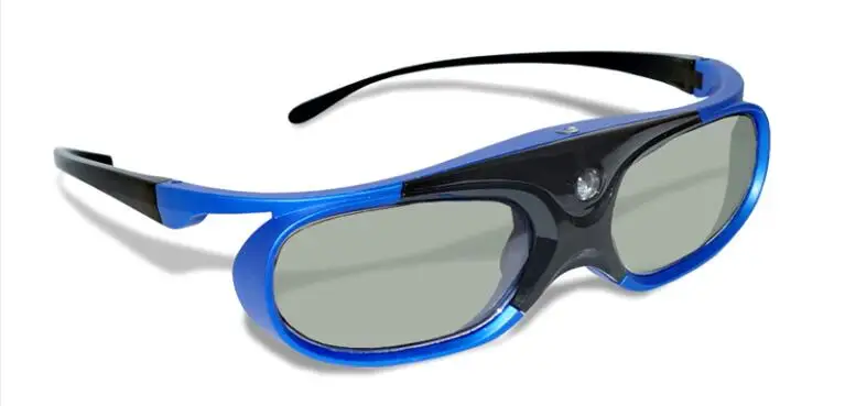 blue Активные Аккумуляторные 3d-очки с поддержкой 96/120/144 Гц для Xgimi Z3/Z4/Z6/H1/H2 Nuts G1/P2 BenQ acer и DLP LINK проектор - Цвет: blue