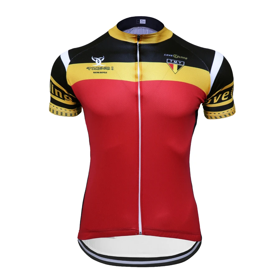 IRONANT Для мужчин Vélo 2018 Pro Team короткий рукав Майо велосипед рубашка легкие дышащие
