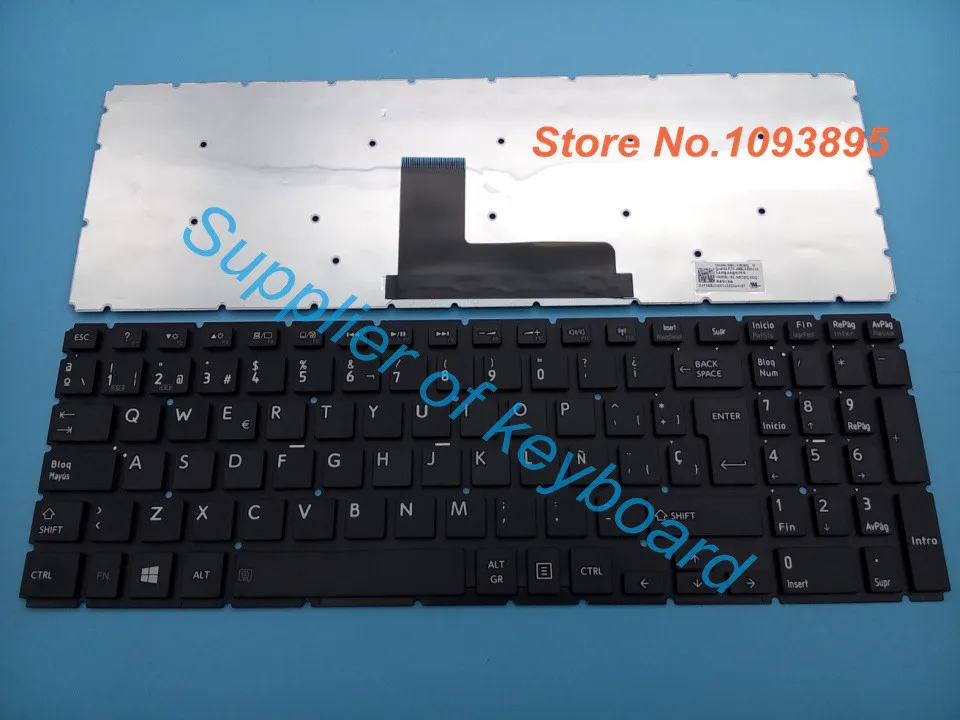 Оригинальная новая испанская/Латиноамериканская клавиатура для Toshiba Satellite L55-B