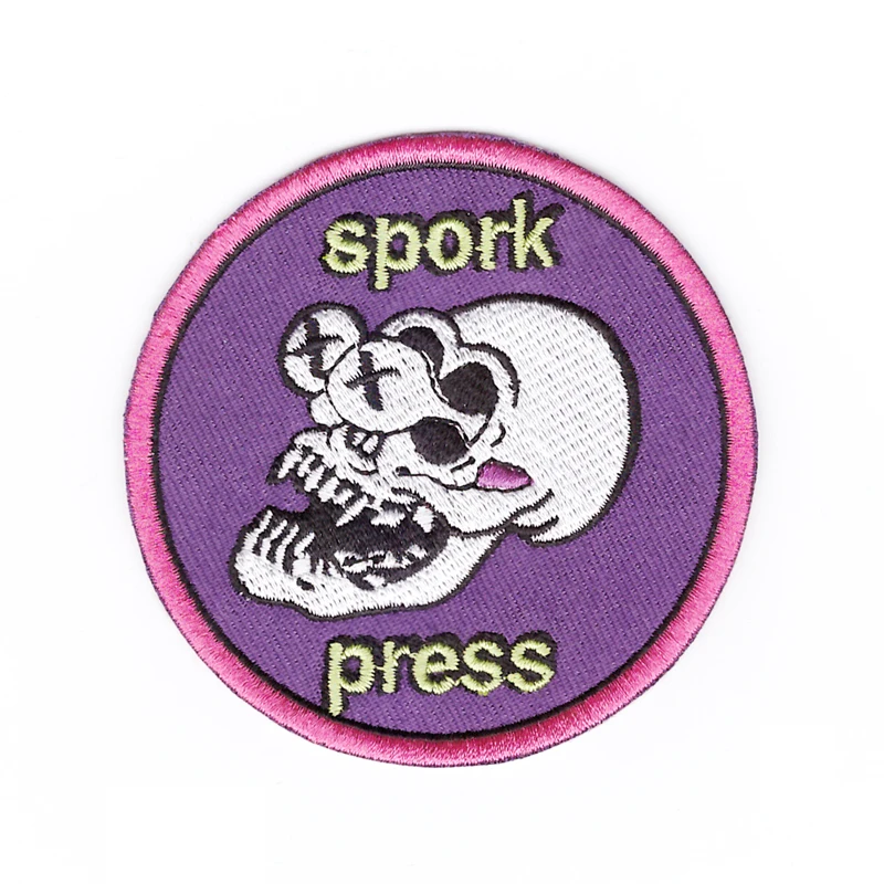 8pcs Iron//Sew On SUGAR SKULL//DAY OF THE DEAD Motif Embroidery Patch Applique
