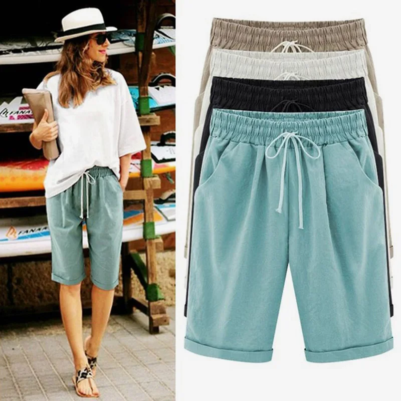 calça curta plus size