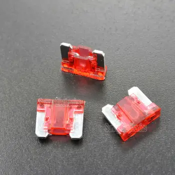 

10 Amp MICRO Fuses x 50 Automotive Fuse - LOW PROFILE mini APS ATT 10A 10AMP A APS Car Auto Truck SUV