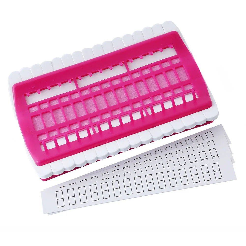 

Cross Stitch Line Embroidery Floss Organizer Tool Dedicated 30 Needles Pins Wire Holder Tools QP2