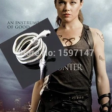 Город костей Изабелла Лайтвуд's Electrum WhipSerpent браслет Mortal instrument браслет