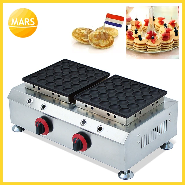 LPG Gas Pancakes Maker Mini Dutch Pancake Poffertjes Machine