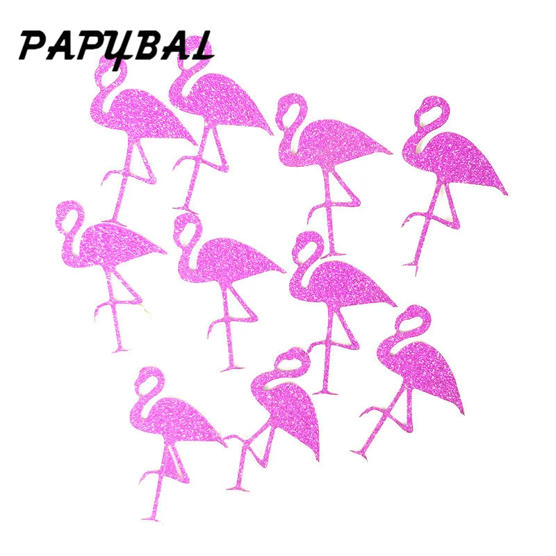 

100Pcs 3.5*2.5CM Flamingo Pineapple Confetti Table Scatter Luau Theme Beach Tropical Birthday Party Supplies Wedding Decoration