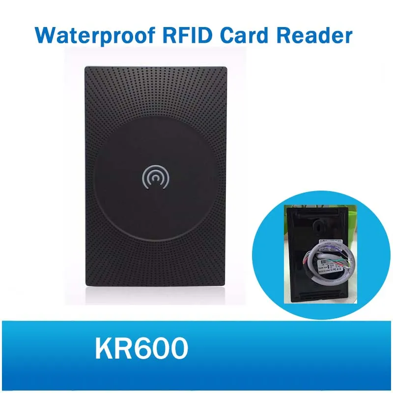 ZKTeco KR600 125KHZ RFID Card Reader Wiegand26 Smart Card Access