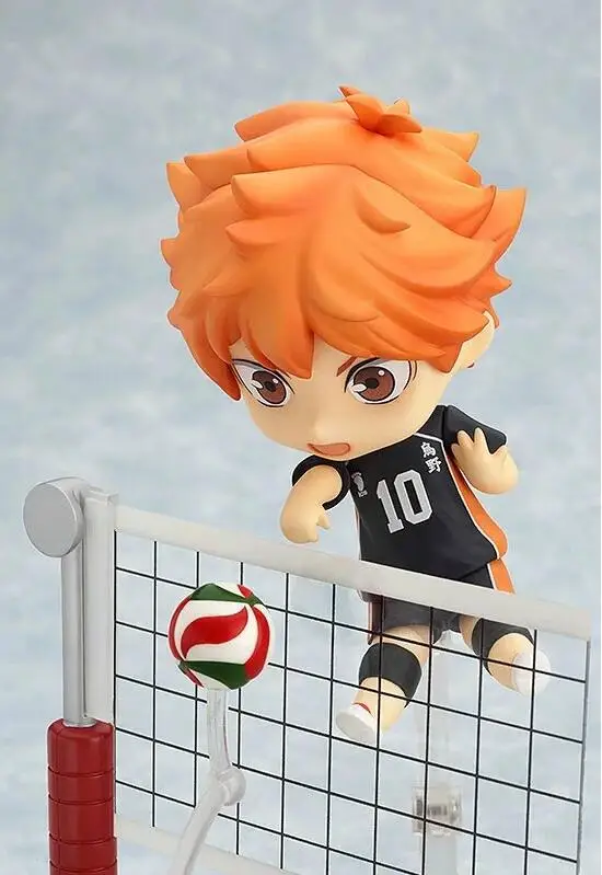 Haikyuu Фигурки Nendoroid Хината Syouyou 489#563#461#605# кагеяма tobio Рисунок ПВХ 10 см японского аниме-волейбол цифры