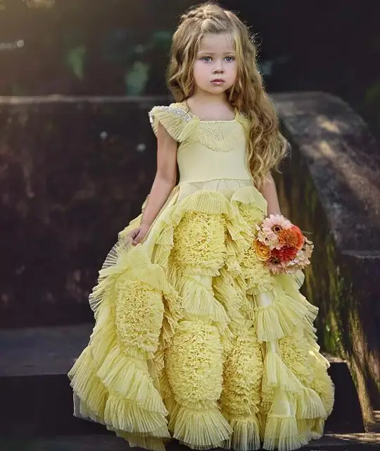 custom flower girl dresses