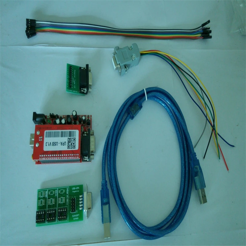 Неохлаждаемый параметрический усилитель с USB V1.3 программист с полным набором адаптер УПА основной платы и плата EEPROM и соединительный кабель для Неохлаждаемый параметрический усилитель с USB v1.3