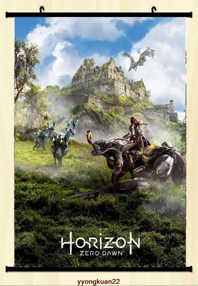 

Horizon Zero Dawn Poster 02 - High Quality Print Wallscroll Anime poster Home Decoration Japanese cartoon 60*90cm